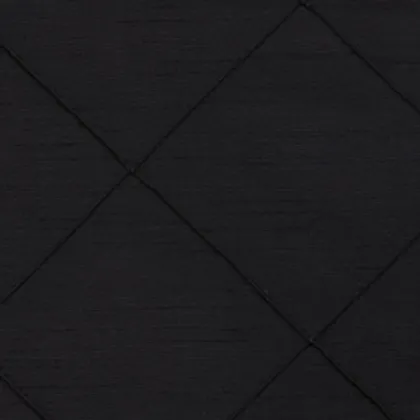 Black Nova Pintuck Linen