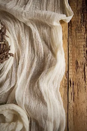 Butter-Cream Gauze Runner