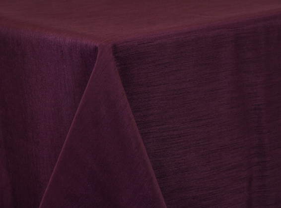 Eggplant Dupioni Linen