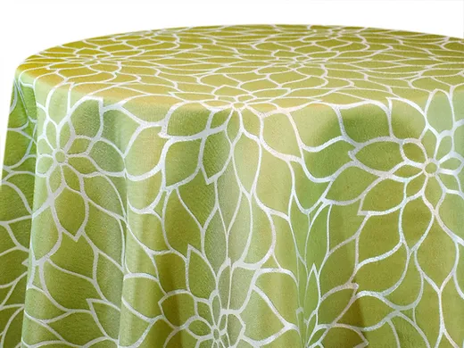 Green Dahlia Linen