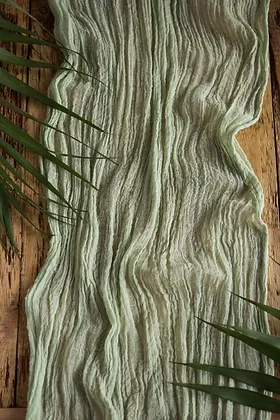 Greenery Gauze Runner