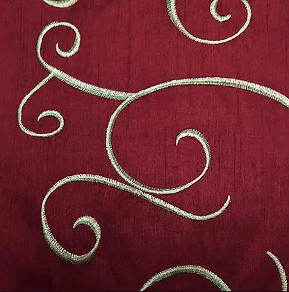 Merlot Nova Swirl Linen
