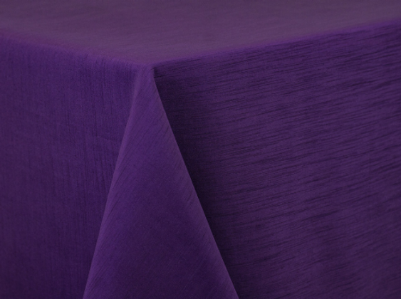 Purple Dupioni Linen