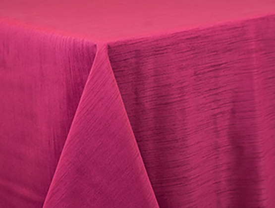 Raspberry Dupioni Linen