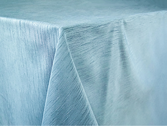 Slate-Blue Dupioni Linen