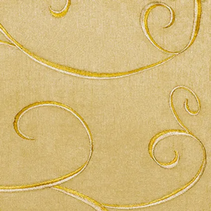 Soft-Gold Nova Swirl Linen